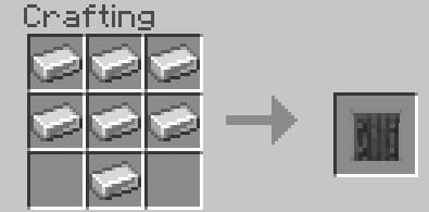 Iron Shield in Minecraft PE (Bedrock)