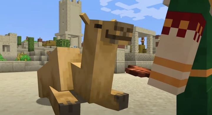 Camellos en Minecraft PE (Bedrock) 1.20
