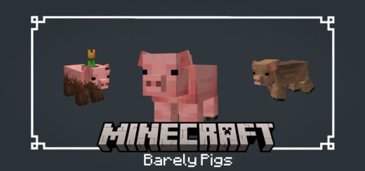 Resourcespac: 3D Pigs [1.19; 1.20+]