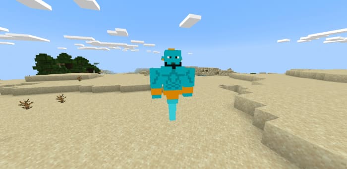 Genio en Minecraft PE