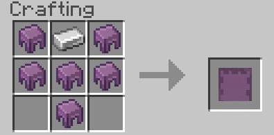 Escudo Shulker en Minecraft PE (Bedrock)