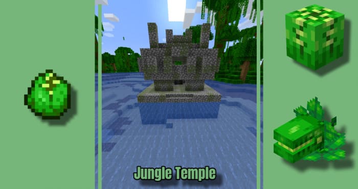 Artifact in the Jungle Temple in Minecraft PE (Bedrock)