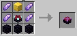 Crafting an Enchantment Division Table in Minecraft PE (Bedrock)