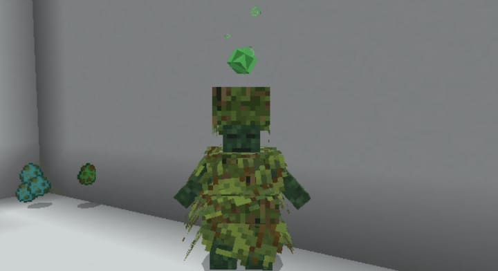 Árbol viviente en Minecraft PE (Bedrock)