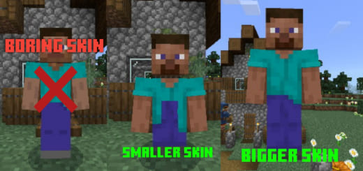 Skins: Tamaños grande y pequeño [1.20+]