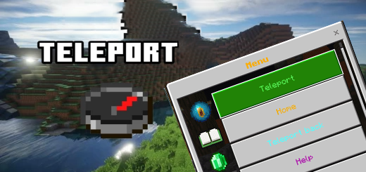 Teleport para Minecraft PE (Bedrock) 1.20 1.21