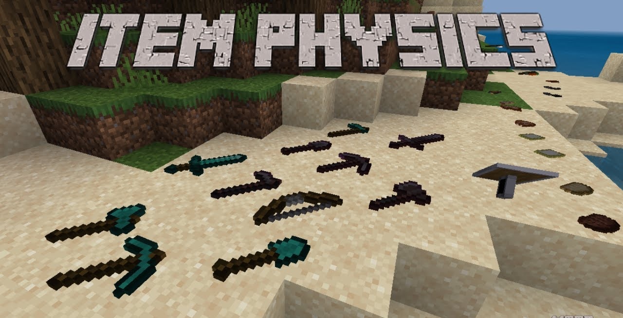 Item Physics para Minecraft Pocket Edition