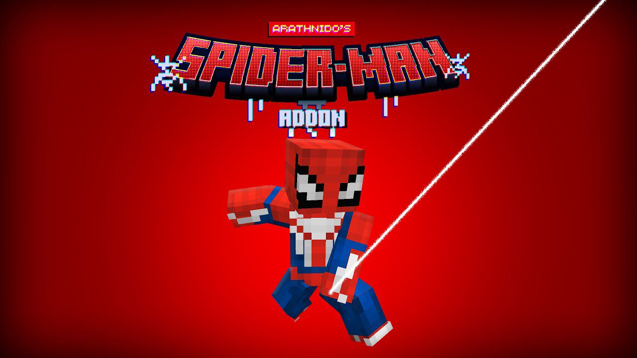 ArathNido's Spider-Man para Minecraft PE (Bedrock) 1.20 1.21