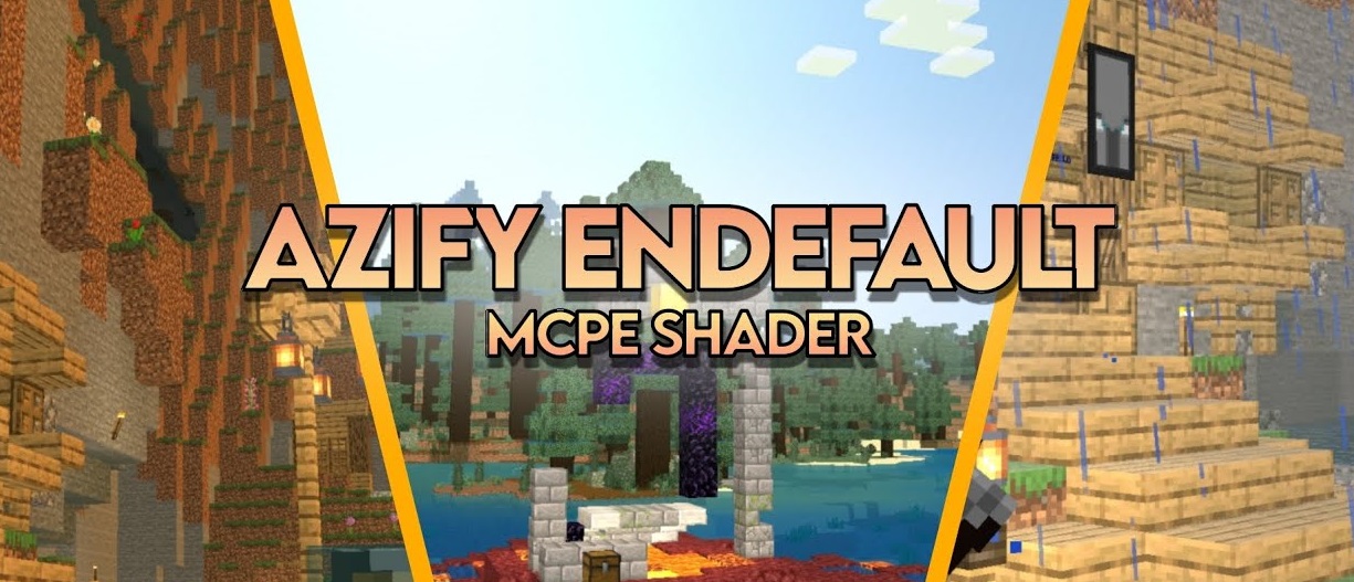 AziFy EnDefault shader para Minecraft PE (Bedrock) 1.20