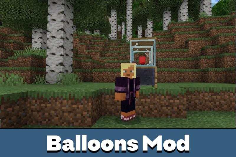 Balloons Machine para Minecraft PE (Bedrock) 1.19