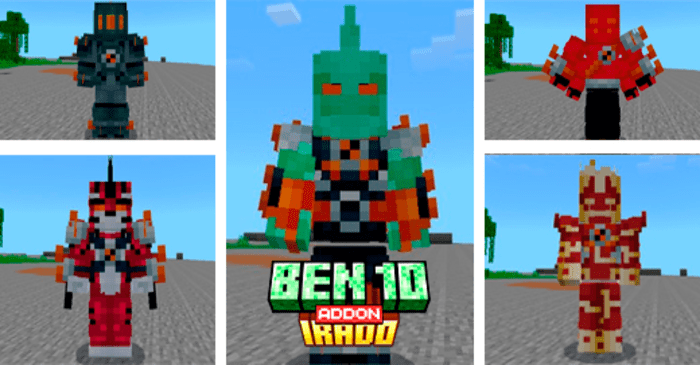 Ben 10 Irate для Minecraft Pocket Edition 1.20