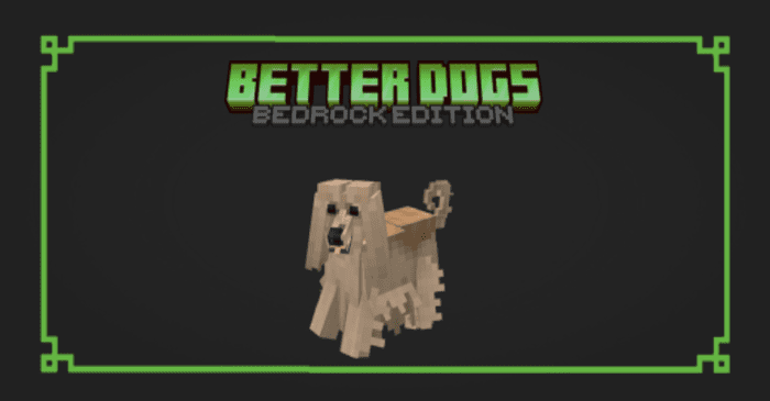 Mejores perros para Minecraft PE (Bedrock) 1.20