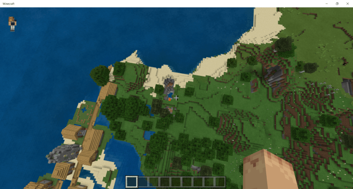 -192359240 Огромный обрыв рядом с ледяной деревней screenshot 2