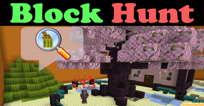 Block Hunt | Mapa para Minecraft PE (Bedrock)