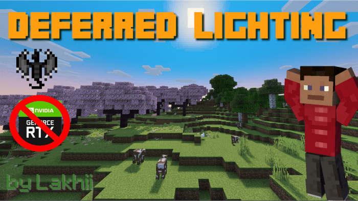 Deferred Lighting para Minecraft PE (Bedrock) 1.20