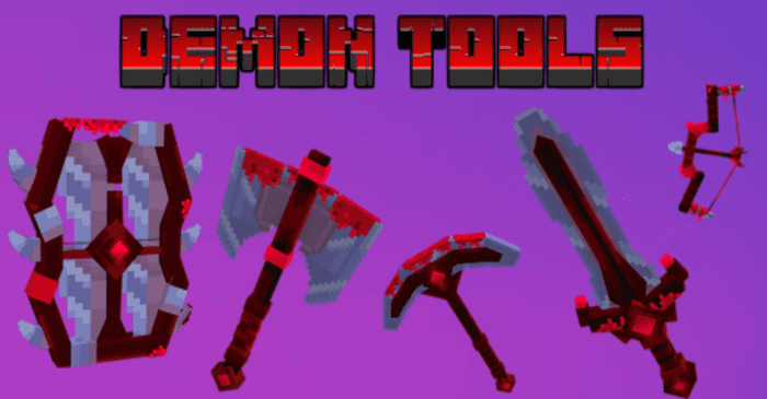 Demon Tools para Minecraft PE (Bedrock) 1.20 1.21