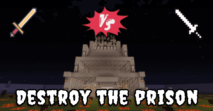 Destroy The Prison and Save The Prisoners | Mapa para Minecraft Pocket Edition