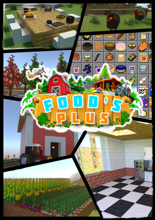 Foods Plus para Minecraft Pocket Edition