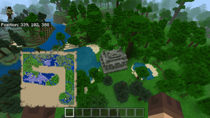 Замерзший океан рядом с бамбуковым лесом screenshot 3