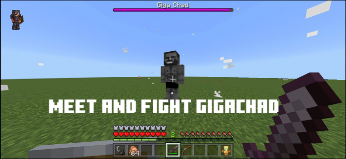 Gigachad para Minecraft Pocket Edition 1.18