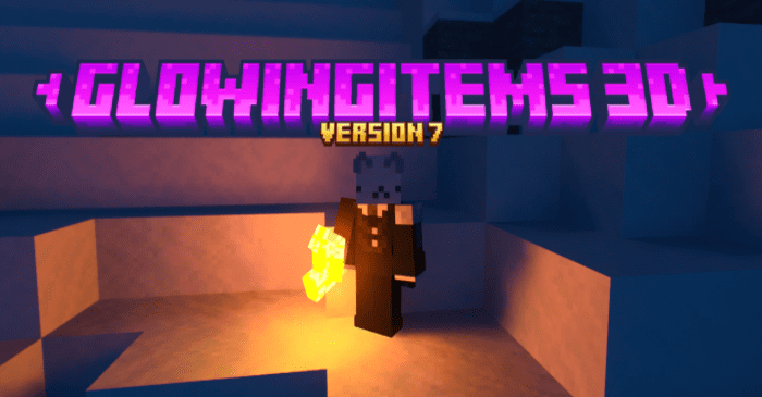 GlowingItems 3D para Minecraft Pocket Edition 1.20