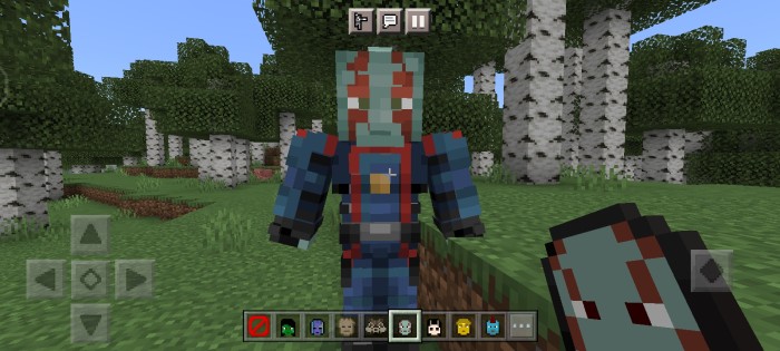 Guardianes de la Galaxia Minecraft Pocket Edition 1.20