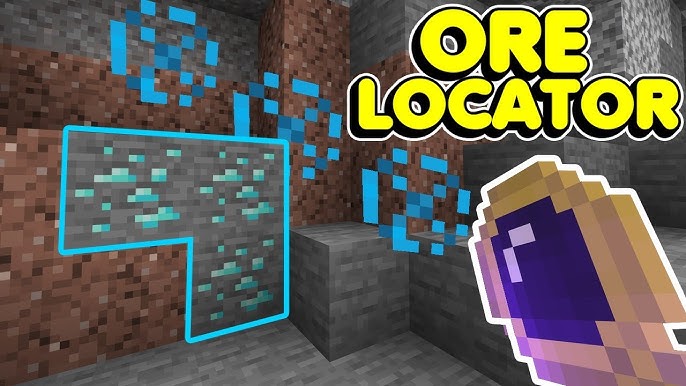 Localizador de minerales para Minecraft PE (Bedrock) 1.20 1.21