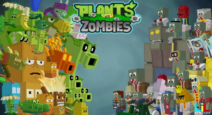 Plants vs Zombies 2 Minecraft Pocket Edition 1.20