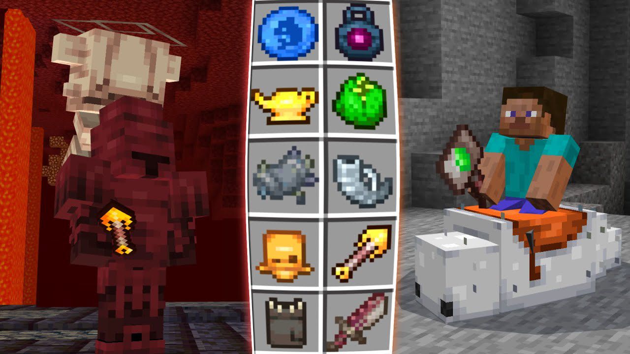 Unique Structure Loot para Minecraft PE (Bedrock) 1.20 1.21