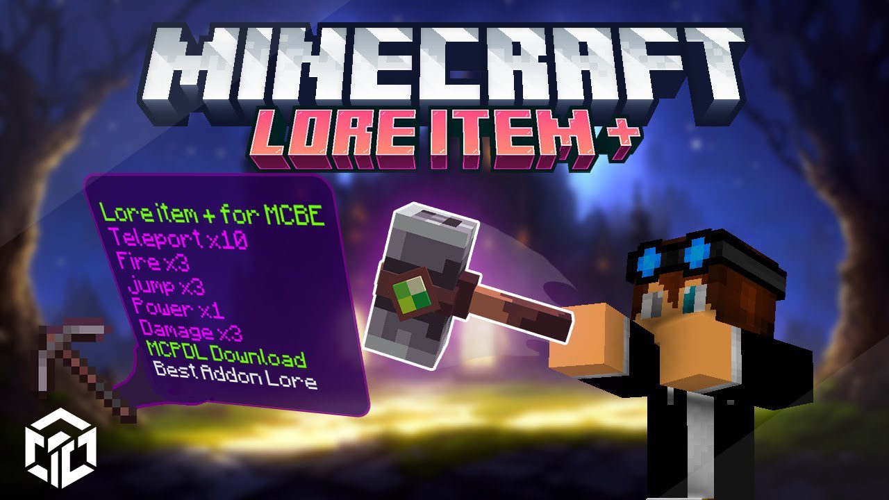 Lore Item+ para Minecraft PE (Bedrock) 1.20