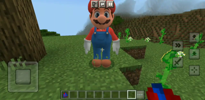 Mario Bros  Minecraft Pocket Edition 1.20