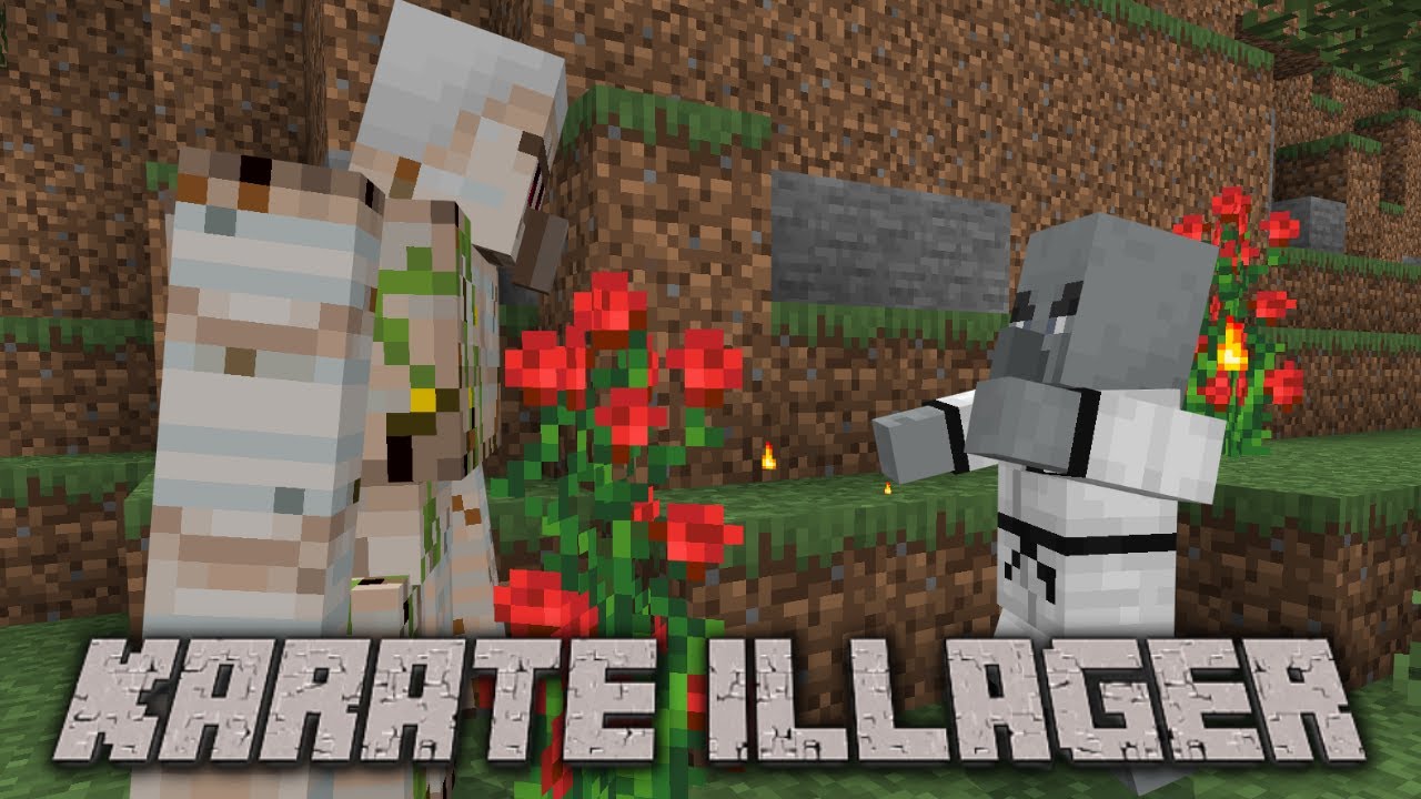 Karate Illager Minecraft Pocket Edition 1.20