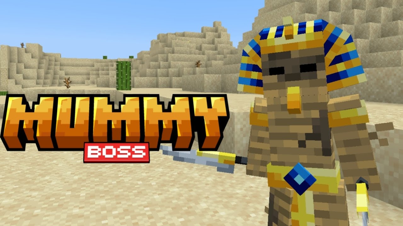 Mummy Boss para Minecraft PE (Bedrock) 1.20 1.21