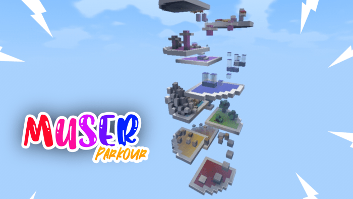 Muser Parkour | Mapa para Minecraft Pocket Edition