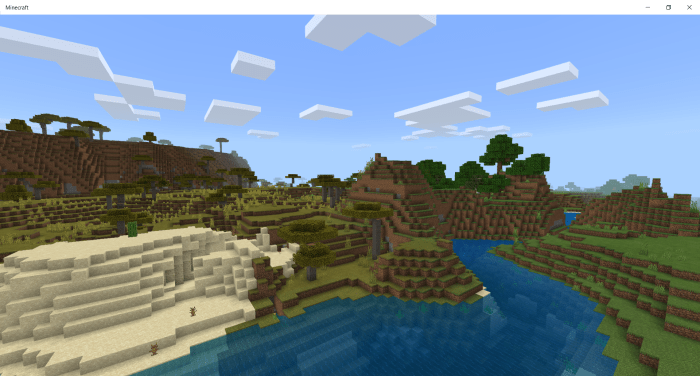 Храм в пустыне рядом с биомом Саванны screenshot 2