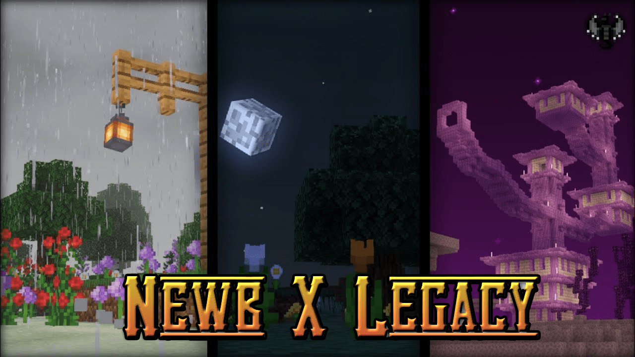 Newb X Legacy para Minecraft PE (Bedrock) 1.20