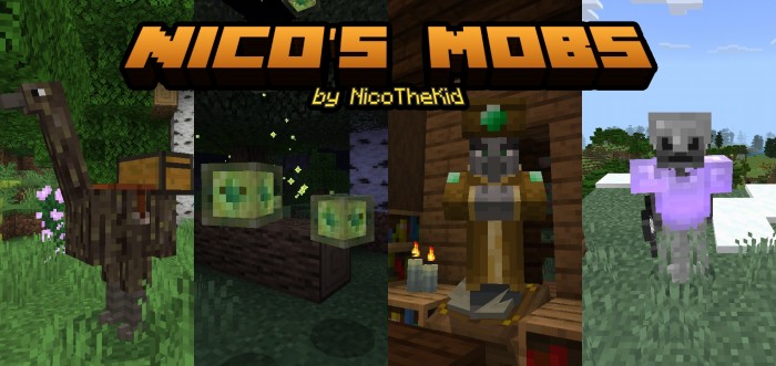 Nicos Mobs para Minecraft Pocket Edition