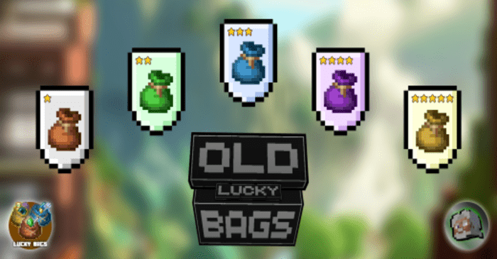 Old Lucky Bags para Minecraft PE (Bedrock) 1.20