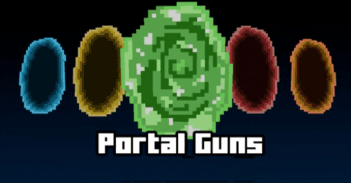 Portal Gun para Minecraft PE (Bedrock) 1.20 1.21