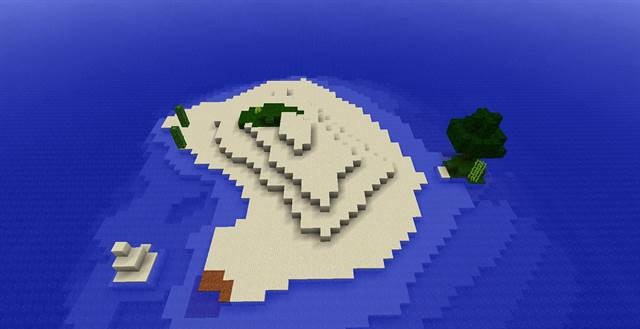 -711296943 Islas en medio del océano | Semilla Minecraft PE