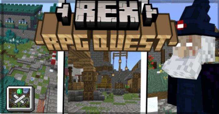 Rex Rpg Quest para Minecraft PE (Bedrock) 1.20