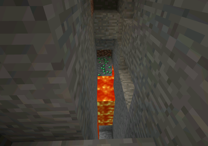 173173288 Алмазы и изумруды под спавном screenshot 2