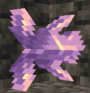 Аметистовый кластер в Minecraft 1.17 скриншот 1