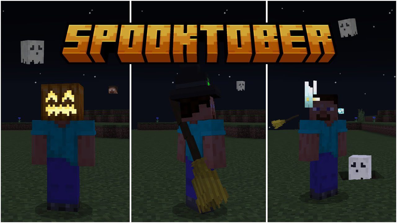 Spooktober para Minecraft Pocket Edition 1.20