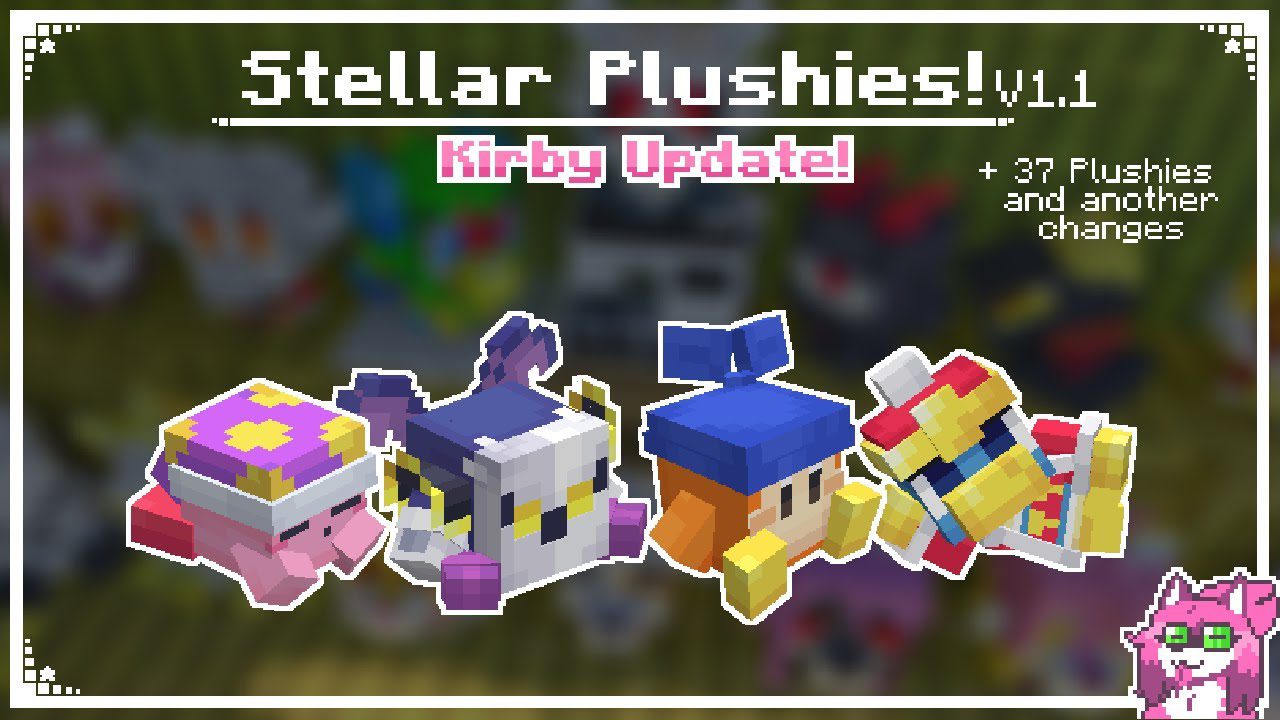 Stellar Plushies para Minecraft PE (Bedrock) 1.20 1.21