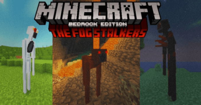 Los acechadores de la niebla para Minecraft PE (Bedrock) 1.20 1.21