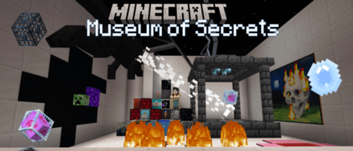 El Museo de los Secretos | Mapa para Minecraft PE (Bedrock)