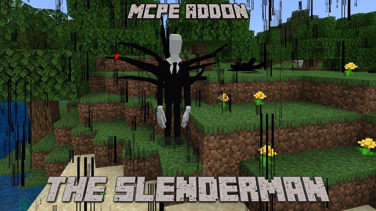 The Slenderman para Minecraft PE (Bedrock) 1.20 1.21