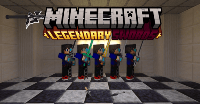 TheVeis’s Legendary Swords para Minecraft Pocket Edition 1.21