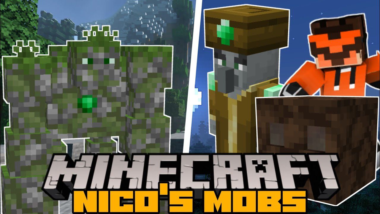 Nico’s Mobs para Minecraft PE (Bedrock) 1.20 1.21